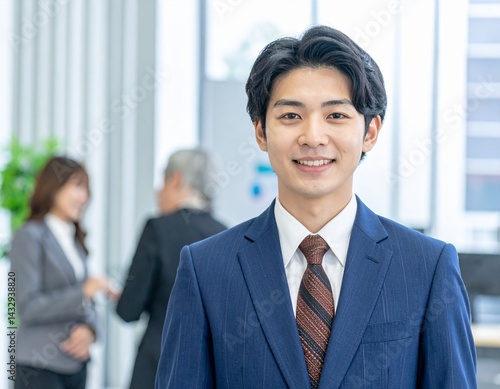 ビジネスマンとビジネスウーマン