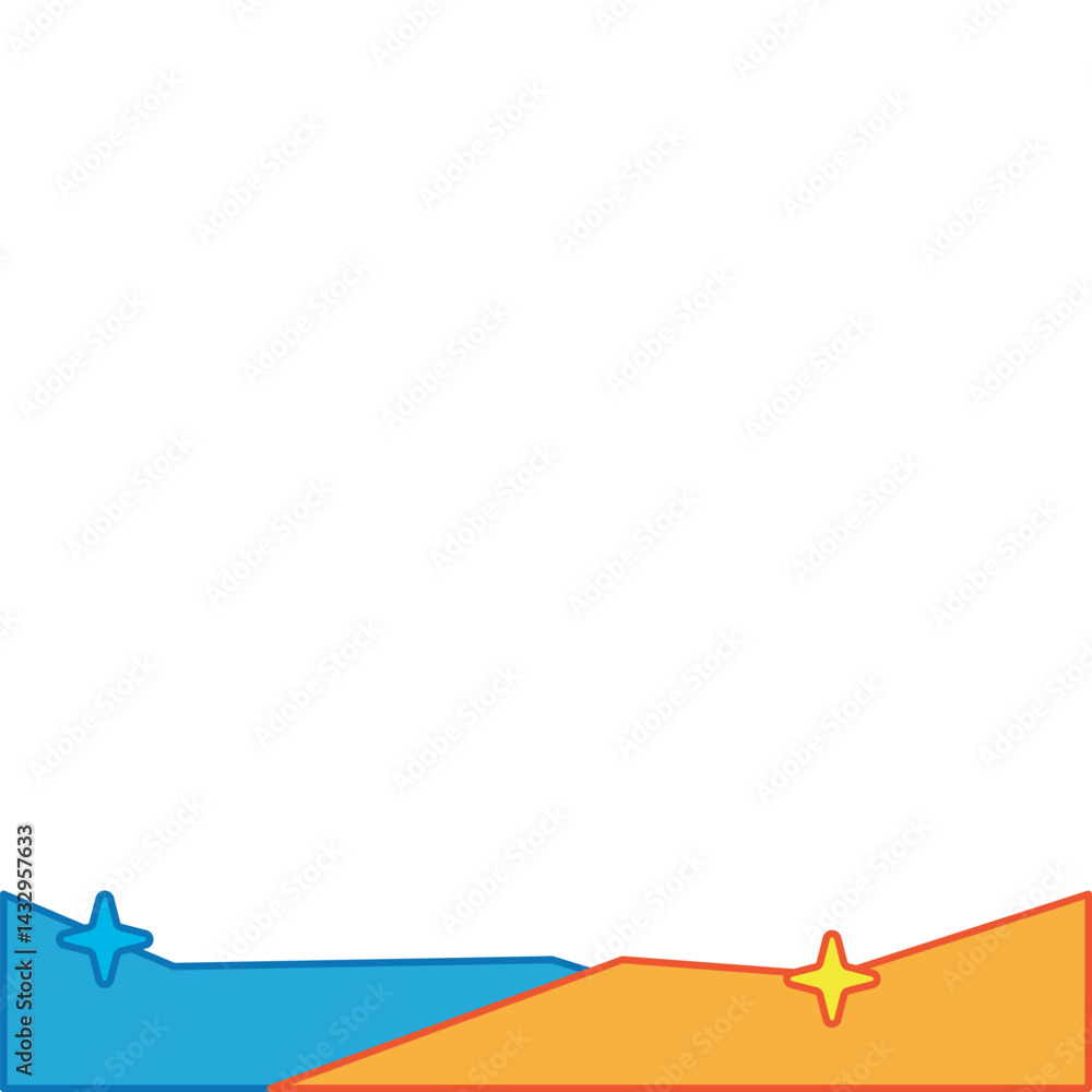 Obraz premium Retro Footer