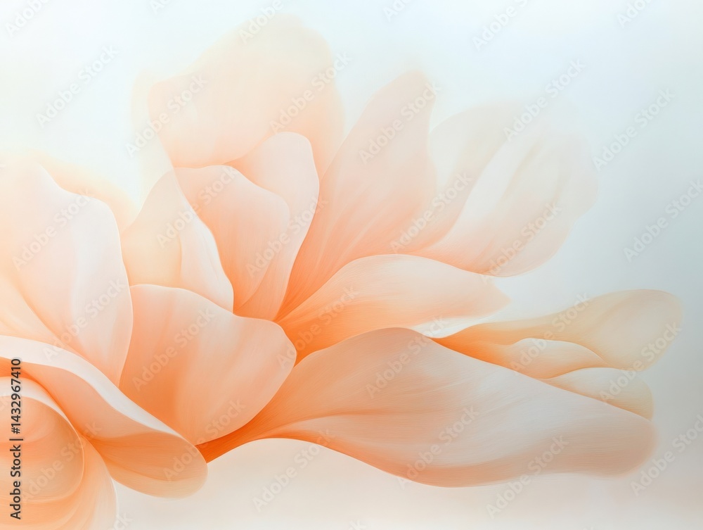 Abstract floral petals Abstract floral petals