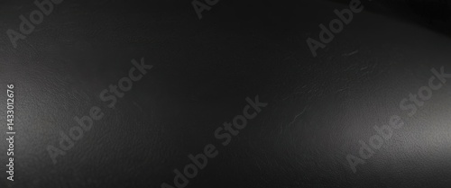 Sleek black leather with fine grain, subtle shine ,  premium,  leather,  minimal