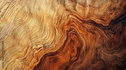 Intricate wood grain texture