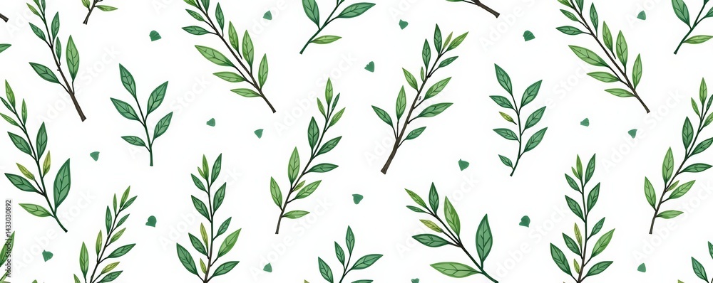 Intricate line art seamless pattern of rosemary branches on white background, leaves, rosemary, nature Intricate line art seamless pattern of rosemary branches on white background, leaves, rosemary, nature