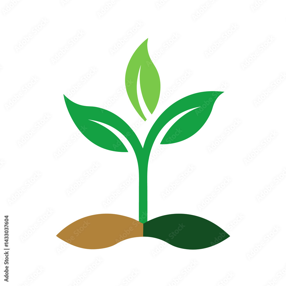 Obraz premium Grow Kind logo design
