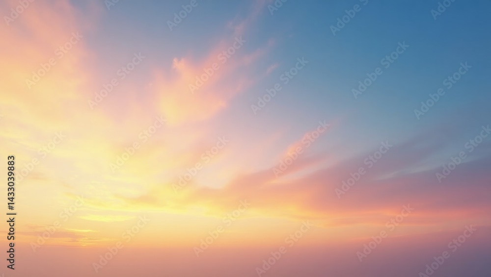 Obraz premium Stunning Sunset Sky Colors