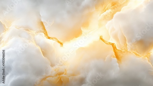Golden clouds abstract background texture