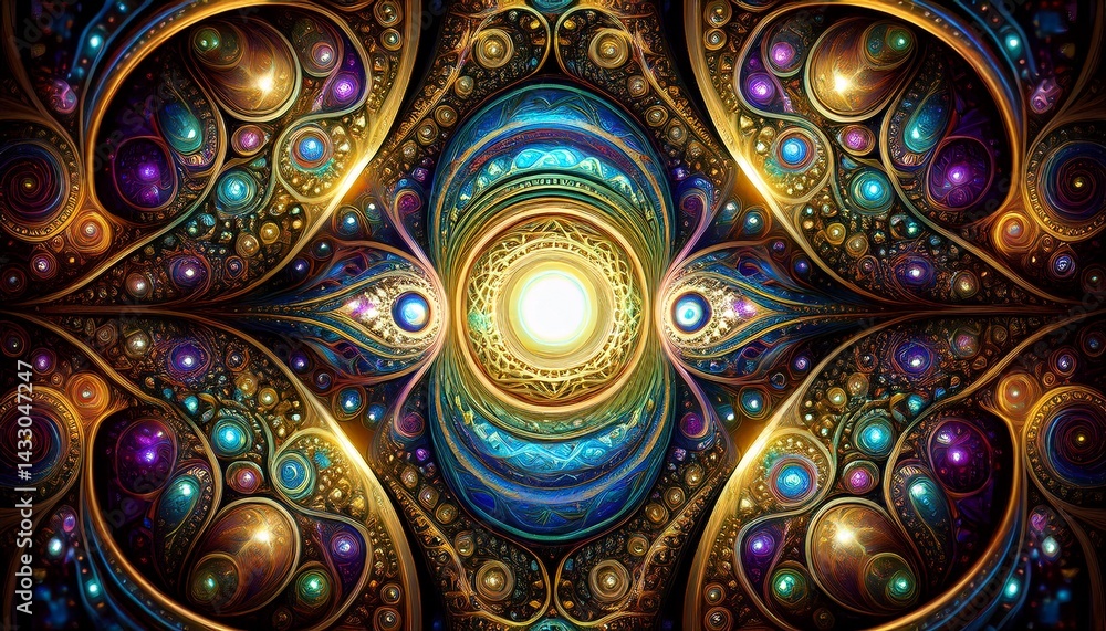 abstract fractal background abstract fractal background