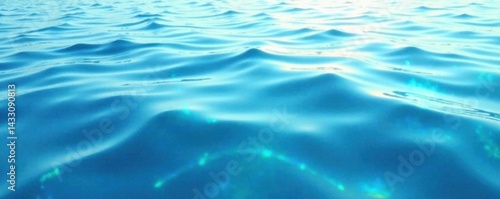 Gentle ripples on an abstract light blue ocean background, light blue, abstract, ocean