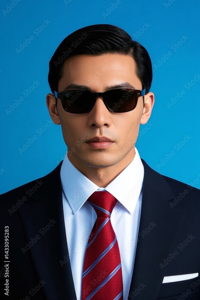 arafed man in a suit and tie with sunglasses on arafed man in a suit and tie with sunglasses on