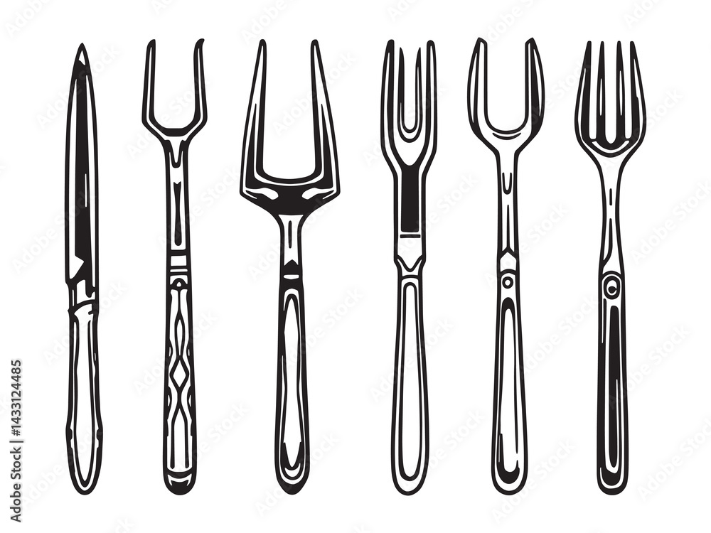 Curette line art minimalistic medical illustration Curette line art minimalistic medical illustration