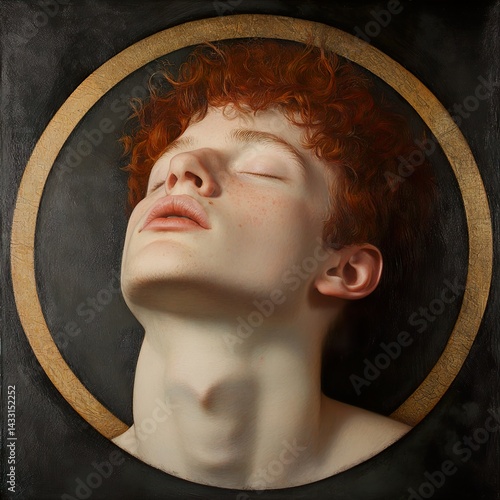 Redhead Portrait of a Young Man