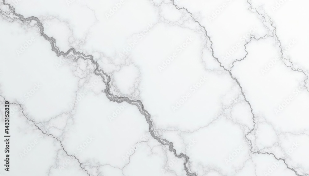 Obraz premium Abstract white marble texture, pristine and flawless, bright white, interior, design