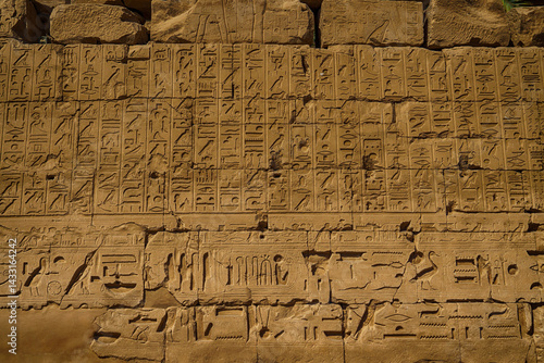 Photos Ancient Egyptian cuneiform Egyptian text