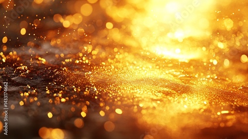 glowing visual loop animating over a glass texture background