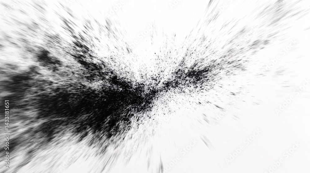 Obraz premium aligning visual loop animating over a white matte background