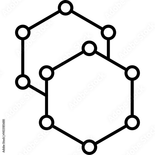 Obraz na plátně Nanolithography Icon