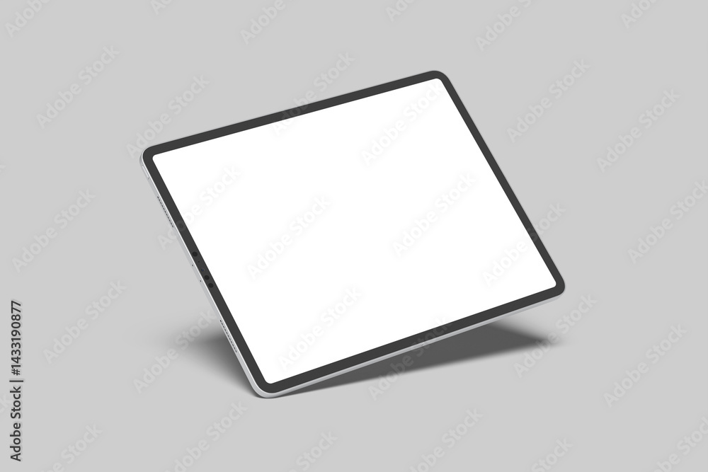Tablet Screen Blank Mockup Tablet Screen Blank Mockup
