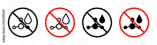 Retinol icon in flat style. Basic vector symbol illustration