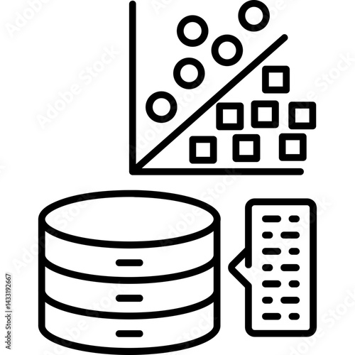 Clustering Algorithms Icon