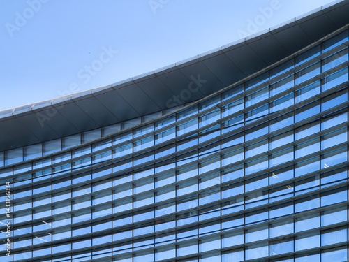 Obraz na płótnie modern office building w salonie