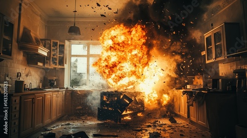 Kitchen explosion