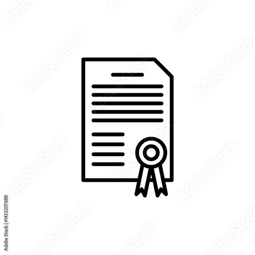 Diploma icon vector illustration web design element