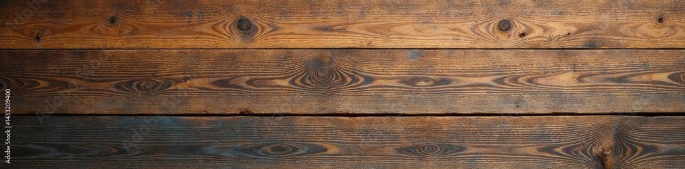 Obraz premium Wooden boards with intricate texture patterns, rustic and earthy tones, wood, wooden decor