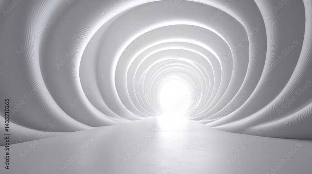 twisting visual loop animating over a white matte background twisting visual loop animating over a white matte background