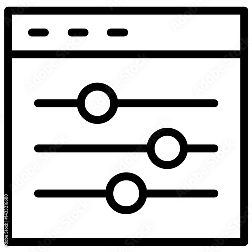 Adjustments Icon