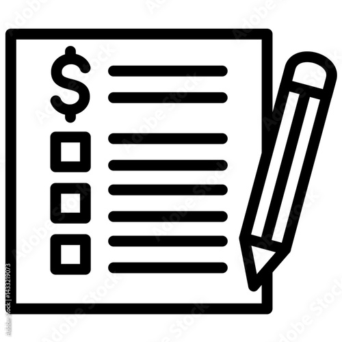 Loan Agreement Icon