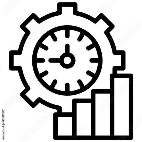 Capacity Utilization Icon