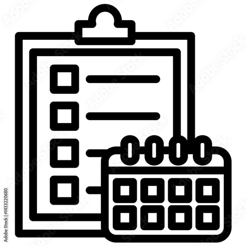 Task Scheduling Icon