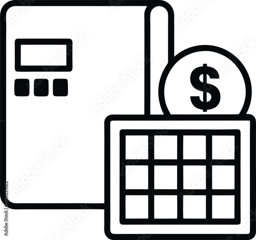 calculator and money