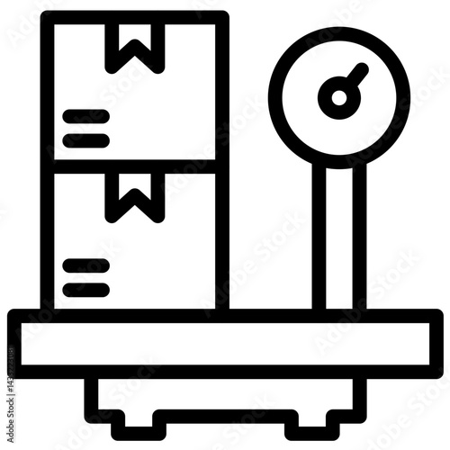 Box Weight Icon