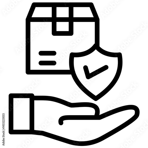 Shipment Insurance Icon