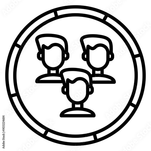 Inner Circle Icon