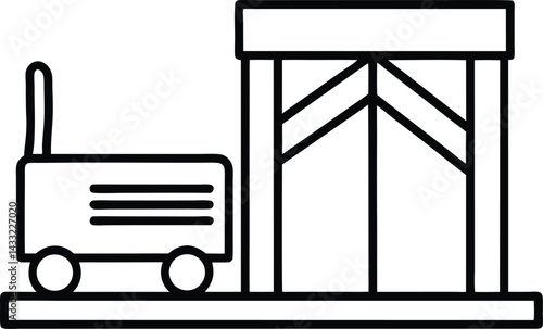 truck icon vector