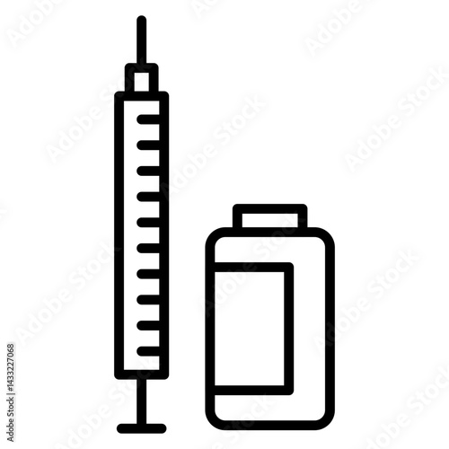 Insulin Injection Icon