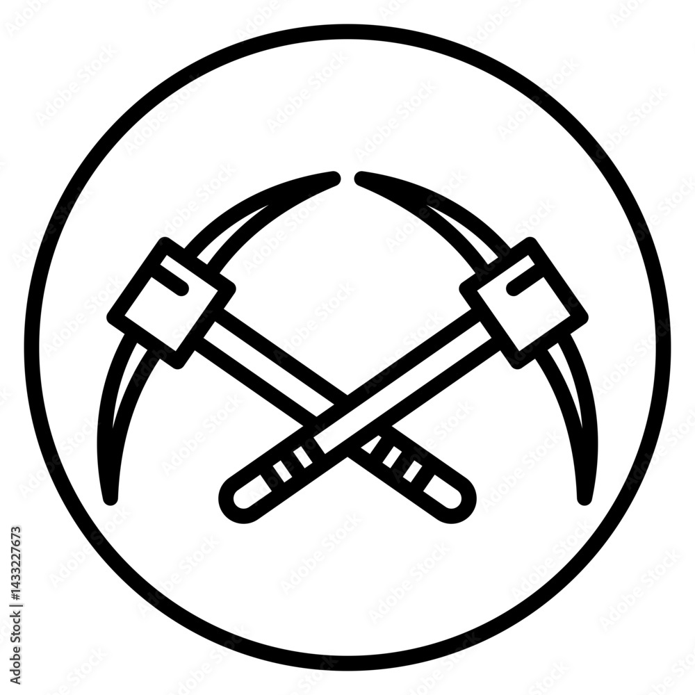 Mining Badge Icon Mining Badge Icon