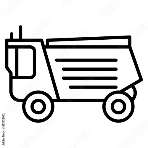 Mining Truck Icon