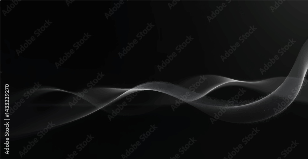 Abstract black gradiant smooth light lines background. Vector illustration Abstract black gradiant smooth light lines background. Vector illustration