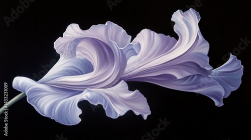 Obraz na płótnie Delicate, flowing lavender flower w salonie