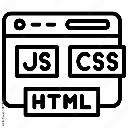 Html Js Css Icon