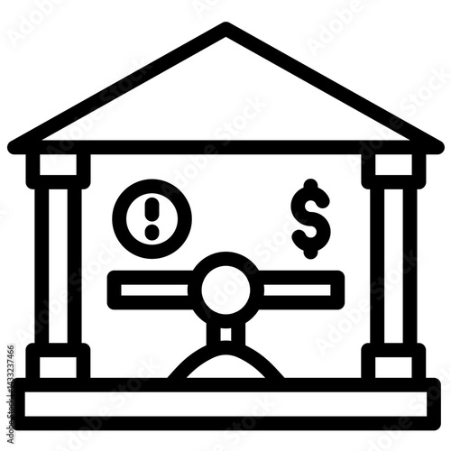 Liquidity Risk Icon