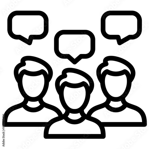 Public Opinion Icon