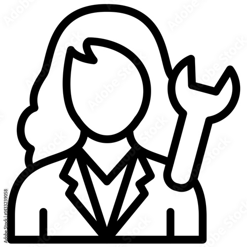 Fixer Female Icon