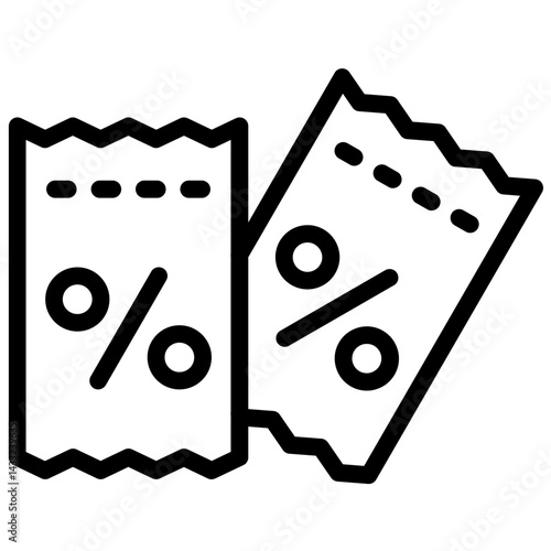 Service Discount Coupon Icon
