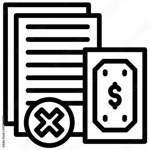 Early Termination Fee Icon