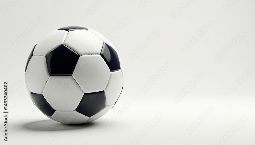 New, pristine white football on white backdrop, ball, isolated New, pristine white football on white backdrop, ball, isolated