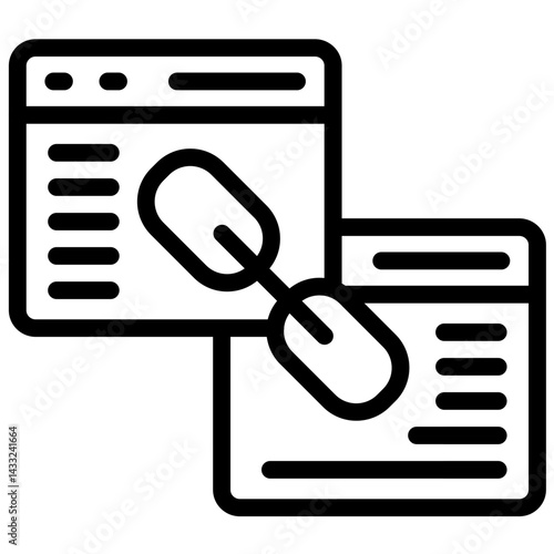 Link Building Icon