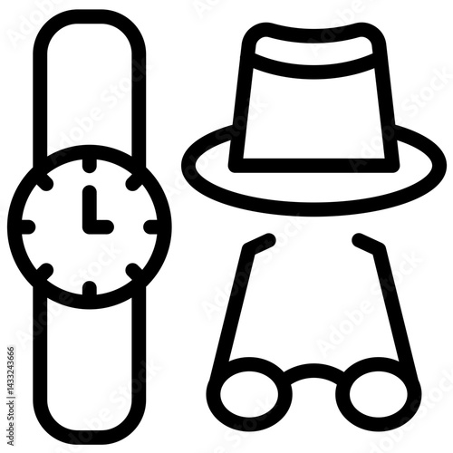 Men Accessories Icon